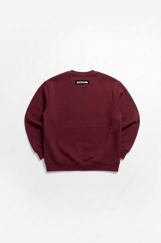 BURGUNDY CREWNECK